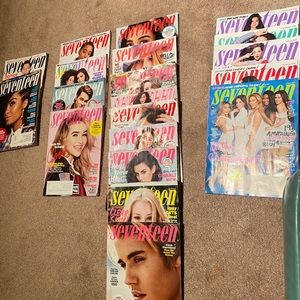 Seventeen magazines